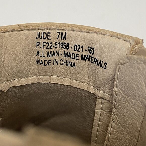 Frye And Co. Jude Ankle Boots Tan Size 7 - Picture 8 of 10